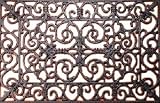 Wrought Iron Rubber Entrance Mat