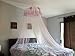 Pink Princess Triple Bed Canopy Mosquito Net Bed Netting