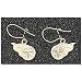 LogoArt Tennessee Titans 10K Gold Team Fireball Dangle Earrings