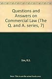Questions and answers on commercial law