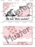 Eigenschaften Sheepworld / Sheepworld Pocketcard 36 Ich hab Dich saulieb ! 57046