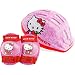 Hello Kitty Toddler's Bike Helmet, Knee and Elbow Pads