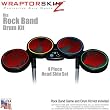 Spider Web Skin by WraptorSkinz fits Rock Band Drum Set for Nintendo Wii, XBOX 360, PS2 & PS3 (DRUMS NOT INCLUDED)