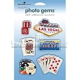 Las Vegas Photo Gem Stickers