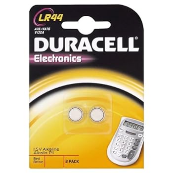 Duracell - Pile spéciale appareils électroniques - LR44 Grand Blister x2 (equivalent V13GA, A76, KA76, RW82) Duracell - Pile spéciale appareils électroniques - LR44 Grand Blister x2 (equivalent V13GA, A76, KA76, RW82)