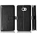 Galaxy S7 Case, S7 Case, TabPow 9 Card Slot Series - Wallet Folio PU Leather Case Cover with Detachable Magnetic Hard Case for Samsung Galaxy S7, Black