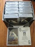 Lot 12 Deck Congress Bridge Playing Cards Jumbo Index Girl Dog Silver Trim