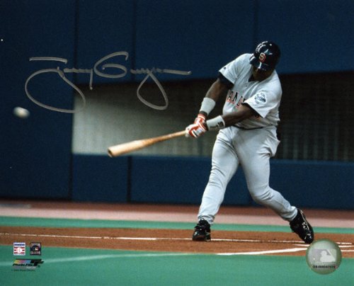 Tony Gwynn San Diego Padres - Swinging - Autographed 8x10 Photograph