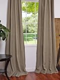 Burlap French Linen Drapes & Curtains