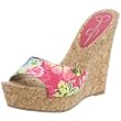 Jessica Simpson Women's Mandie Fabric Wedge Slide