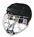 Worker Junior Eishockey Helm mit Gitter Gr 55-57 black