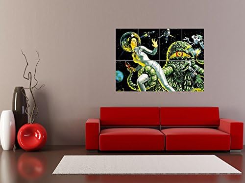 PANEL ART PRINT DRAWING 1969 THE GREEN SLIME NEW REPRODUCTION POSTER ART OZ3276
