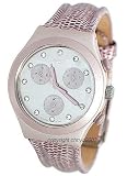 Cheap Swatch Irony Chrono Lady Snake Pink Jeweled Women’s Watch YCP1000 Pink Chronograph Watch