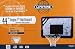 Lifetime 3241 Basketball Backboard and Rim Combo with 44 Inch Shatter Guard Backboard