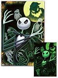 Nightmare Before Christmas Movie Jack Glow in the Dark Poster Print - 22x34 Poster Print, 22x34 Poster Print, 22x34