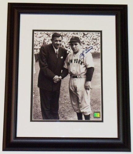 Yogi Berra Autographed New York Yankees 8x10 Photo - Custom Framed