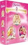 Coffret Barbie : Barbie princesse de l'île merveilleuse ; Barbie au bal des 12 princesses ; Barbie et le palais de diama