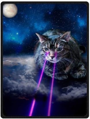 Cool Cat Soft Fleece Throw Blanket 58" x 80"(Large) Really Cheap