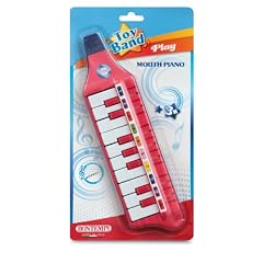 Bontempi MP1012N - Mouth Piano, Blasharmonika mit 10 Tasten, 31cm