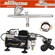 Iwata Revolution CR Airbrushing System with Smart Jet Air Compressor