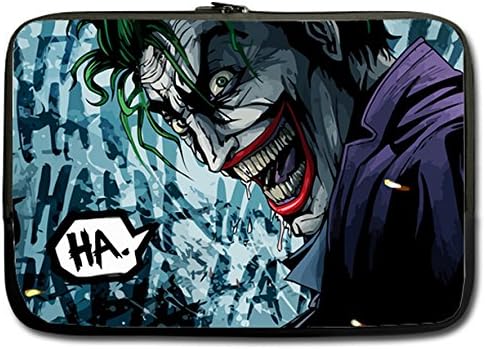 Protective Laptop Sleeve Case Cover Bag with Zipper for Apple MacBook Pro 13 inch The Joker Print