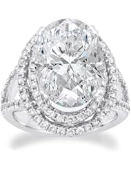 18K White Gold 0.62ct Diamond and Amethyst Semi Mount Ring