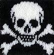 WONDERART LATCH HOOK KIT 12X12-AARGH MATEY