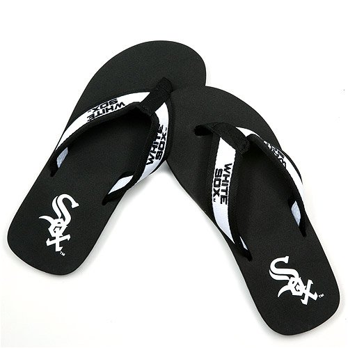 Buy Chicago White Sox Unisex Sporty Flip-Flops by FBF Sportswear