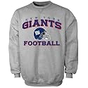 Reebok New York Giants Ash Stacked Helmet Sweatshirt