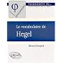 Le vocabulaire de Hegel