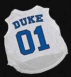 Duke Blue Devils Premium Pet Football Jersey (Small)