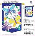 Triple Butterflies Flag Indoor/Outdoor 28" x 44"