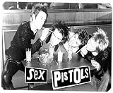518KL f8LoL. SL160  Vintage Sex Pistols Music MOUSE PAD Sid Vicious Johnny Rotten Black and White Straws