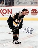 Mario Lemieux Autographed/Hand Signed Pittsburgh Penguins 8x10 Photo
