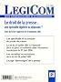 Legicom, N� 35, 2006/1 : Le droit de la presse : une sp�cialit� l�gitime ou d�pass�e ? : Actes du Forum L�gipresse du 29 septembre 2005 Maison du Barreau de Paris