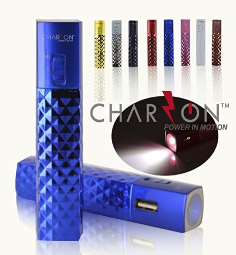 PROMO SOLD AT QVC $34.95. WHILE SUPPLIES LAST. CHARZON LA VIDA PORTABLE CHARGER ULTRA SMALL SIZE EXTENDED EXTERNAL BATTERY 2800 mAh built-in with High quality Samsung Battery for most smartphones, iPhones, Samsung Galaxy, virtually any phones & speakers, headphones, cameras etc (SAPPHIRE BLUE)