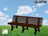 Produkt-Bild: Parkbank Borkum braun Blome 4-Sitzer