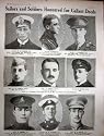 1917 WW1 Canadian Ammunition Dump Sailors Soldiers Moon