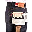 Levi's Vintage mens, 1947 501 relaxed fit, dry selvedge XX blue denim jeans LEVI4099