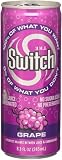 The Switch Carbonated Juice, Grape, 8.3-Ounce Cans (Pack of 24)