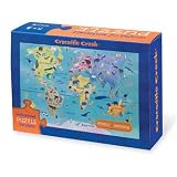  : World Animals Map Puzzle 100 pieces