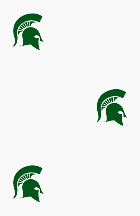 Michigan State Spartans NCAA Licensed Wallpaper (Double Roll)