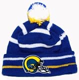 NFL St Louis Rams Pom Knitted Beanie