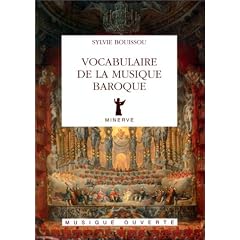 Vocabulaire de la musique baroque