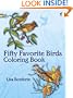 Fifty Favorite Birds Coloring Book