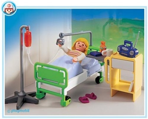 Childrens Toyshop  Toys : Playmobil - Hospital Room 4405