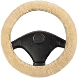 Produkt-Bild: Lenkradbezug Lammfell Beige