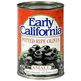 Early California Ripe Pitted Olives, Small, 6-Ounce Cans (Pack of 24)