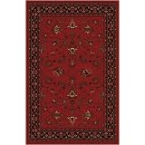 Home Dynamix Monaco Traditional Area Rug 5'x8' Red, 100% Wool by Home Dynamix