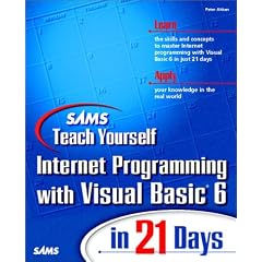 Sams Teach Yourself Internet Programming with Visual Basic in 21 Days